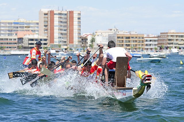 La Asociación Deportiva Pinatarense se proclamó campeona absoluta del II Festival Internacional de Dragon Boat - 1, Foto 1