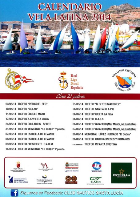 Nueva temporada de Vela Latina en la ensenada de Cartagena - 1, Foto 1