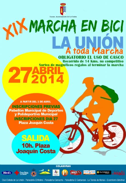 El domingo se celebrará la tradicional marcha en bici de La Unión - 1, Foto 1