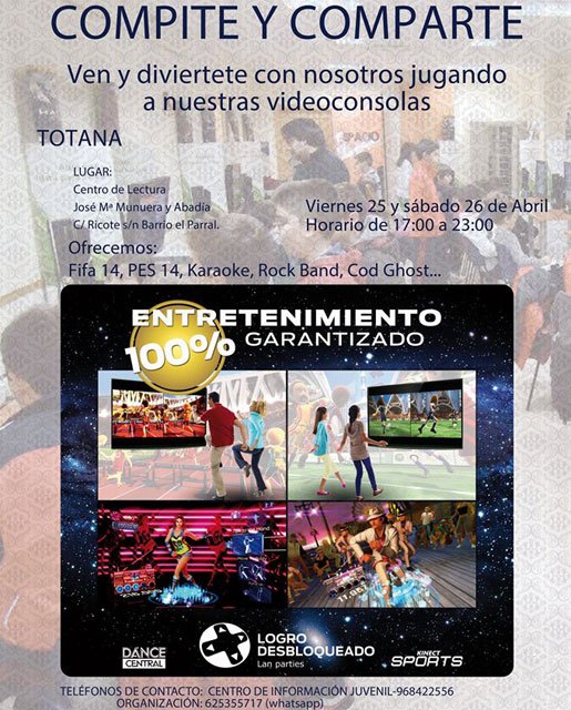 Organizan una Party Videonconsolas en la sala de lecturas José María Munuera y Abadía, los días 25 y 26 de abril - 3, Foto 3