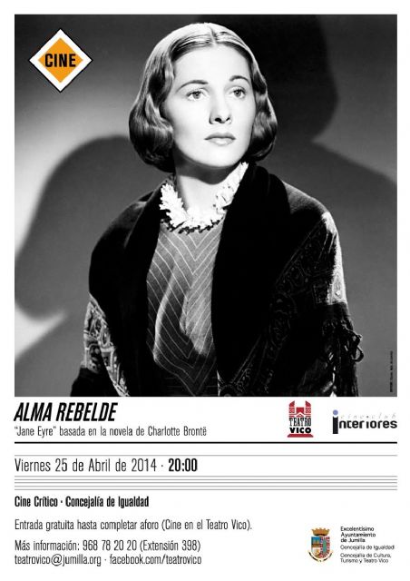 Cine Club Interiores y la Concejalía de Igualdad proyectan este viernes Alma Rebelde en el Teatro Vico - 1, Foto 1