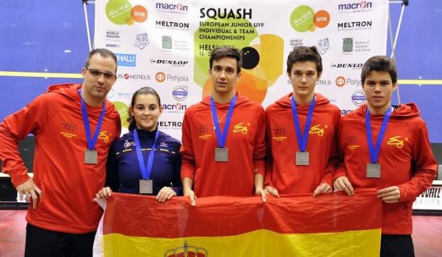 La pinatarense Cristina Gómez, subcampeona de Europa de selecciones nacionales sub 19 de squash - 1, Foto 1