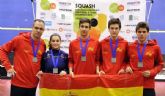 La pinatarense Cristina Gmez, subcampeona de Europa de selecciones nacionales sub 19 de squash