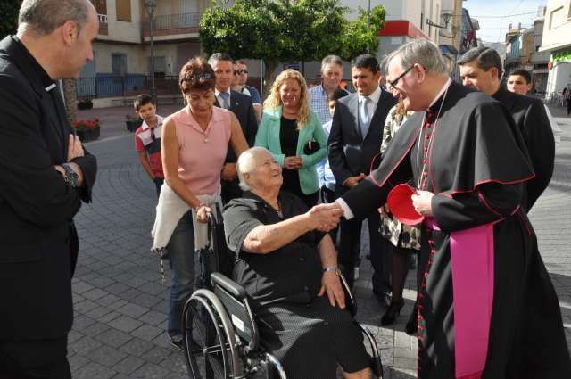 Mons. Lorca Planes recibe el calor del pueblo de Fortuna - 2, Foto 2
