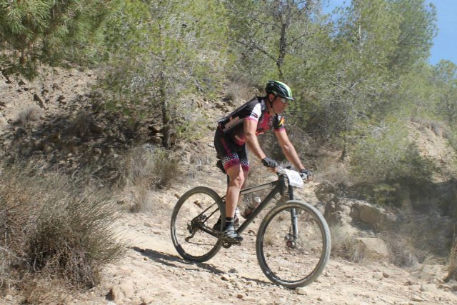 Andrés Abellaneda en una bajada de la prueba, Foto 1