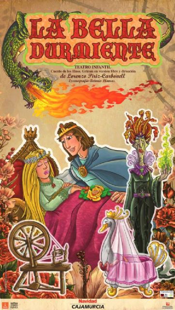 El teatro infantil La bella durmiente llega a Jumilla el jueves de la mano de la compañía Tespis - 1, Foto 1