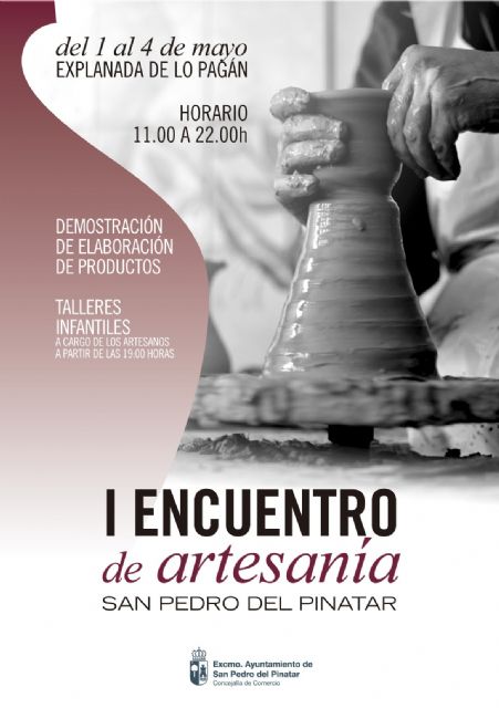 La explanada acoge el I Encuentro de Artesanía de San Pedro del Pinatar del 1 al 4 de mayo - 1, Foto 1