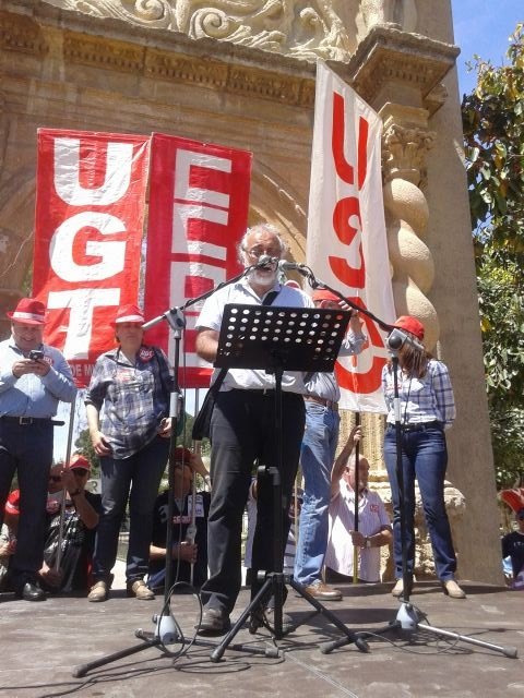 USO considera un rotundo éxito la participación en la manifestación del 1 del mayo - 1, Foto 1