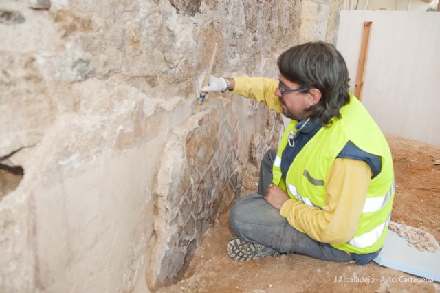 Aparecen nuevas pinturas en la sala de banquetes del Foro Romano - 2, Foto 2