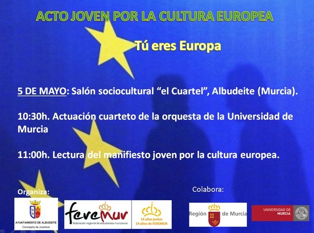 Albudeite acogerá el acto joven por la cultura europea - 1, Foto 1