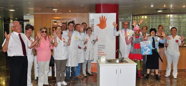 La Arrixaca se suma a la celebración de la VI Jornada Mundial de Higiene de Manos - 1, Foto 1