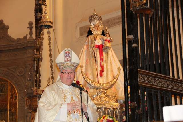 La Virgen de la Fuensanta regresa a su santuario en el monte - 1, Foto 1