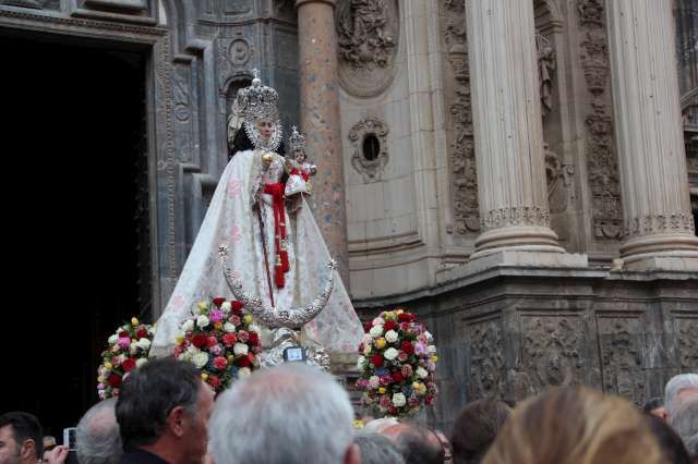 La Virgen de la Fuensanta regresa a su santuario en el monte - 2, Foto 2