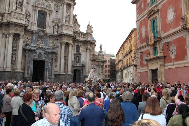 La Virgen de la Fuensanta regresa a su santuario en el monte - 3, Foto 3