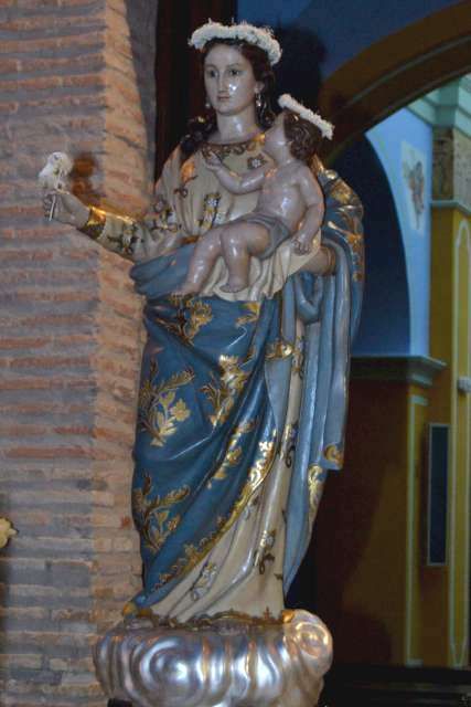 El Vicario General descorona a la patrona de Pliego - 2, Foto 2