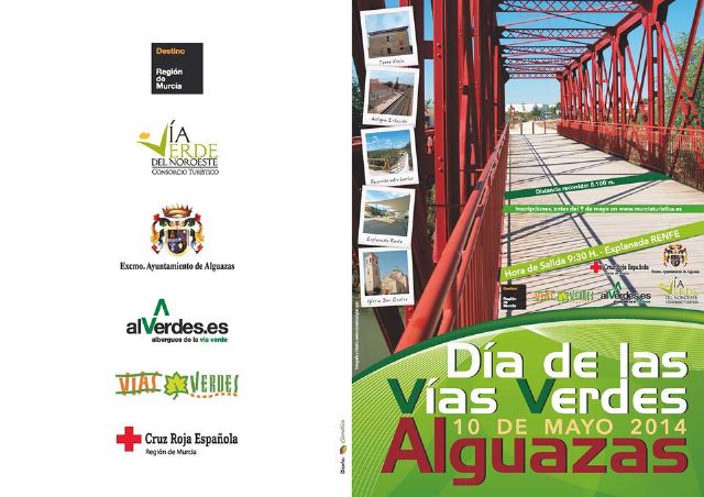 El Día Mundial de las Vías Verdes discurre por los entornos monumentales y paisajísticos de Alguazas - 1, Foto 1