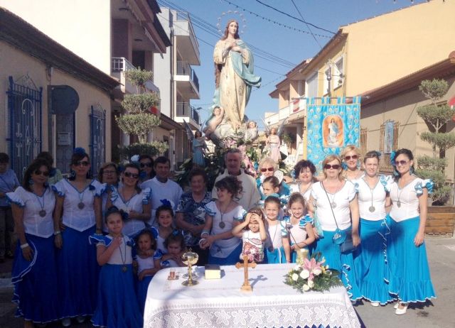Sangonera la Verde celebra las fiestas en honor a la Purísima Concepción - 1, Foto 1
