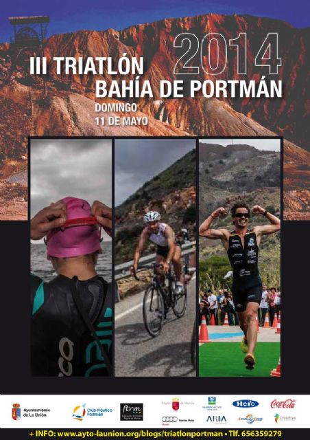 Presentada la III edición del triatlón Bahía de Portmán - 1, Foto 1