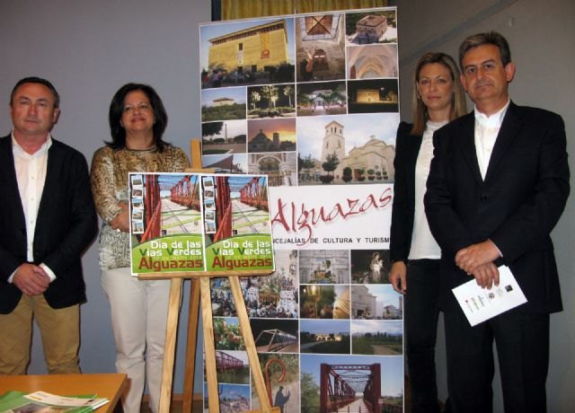 Turismo invita a descubrir el interior de la Región con una ruta de ocho kilómetros por Alguazas con motivo del Día de las Vías Verdes - 1, Foto 1