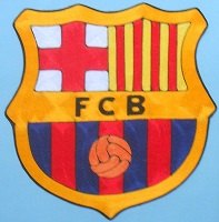 Un interno en una cárcel catalana obsequia a los Templarios de Jumilla con un escudo del Barça - 1, Foto 1