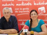 María Marín, candidata europea de Izquierda Unida, en Cieza: 'La voz de los jóvenes ha de escucharse en Europa'