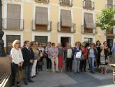 El Alcalde de Lorca se suma al minuto de silencio contra la violencia de gnero convocado por la Federacin de Organizaciones de Mujeres del municipio