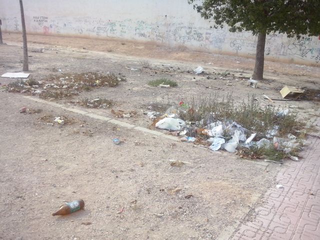 IU-Verdes Alcantarilla denuncia la dejadez del PP en el control de la recogida de basuras y la limpieza viaria - 3, Foto 3