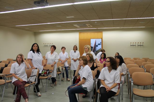 Se clausura el curso de Atencin a personas mayores dependientes