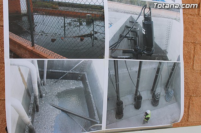 Se procede a la reparacin y acondicionamiento de la estacin de bombeo de aguas del polgono industrial 