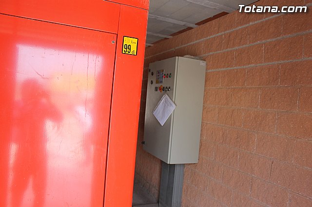 Se procede a la reparacin y acondicionamiento de la estacin de bombeo de aguas del polgono industrial 