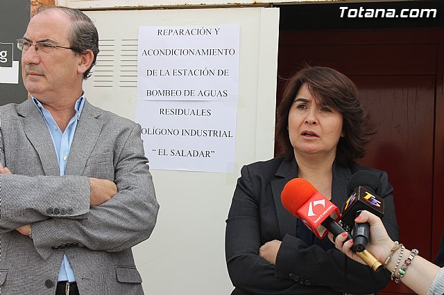 Se procede a la reparacin y acondicionamiento de la estacin de bombeo de aguas del polgono industrial 