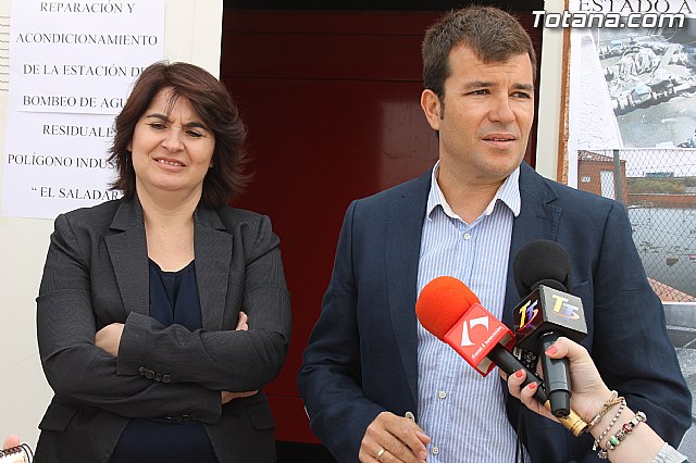 Se procede a la reparacin y acondicionamiento de la estacin de bombeo de aguas del polgono industrial 