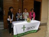 La Asociacin Española contra el Cncer realiza hoy en Lorca su cuestacin con once mesas petitorias