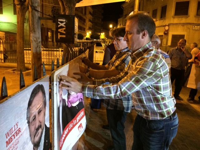 Con la pegada de carteles arranca en Jumilla, la campaña para las elecciones europeas del 25 de mayo - 4, Foto 4