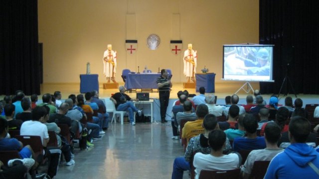 Comienzan las Jornadas Culturales Templario Jumillanas en el Centro Penitenciario de Campos del Río - 1, Foto 1