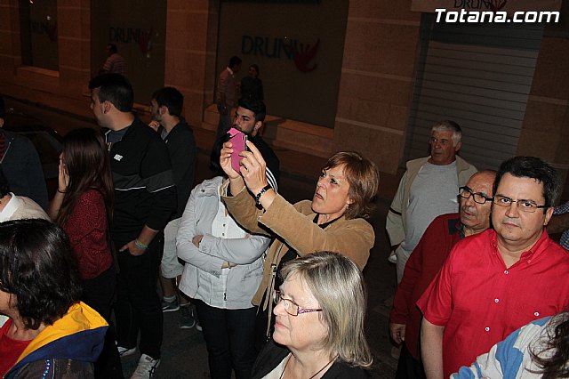Se celebra la tradicional pegada de carteles con la que arranca de forma oficial la campaña electoral para las europeas - 32