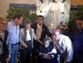 El Alcalde Cámara celebra con la murciana más longeva a las Fiestas Patronales de Vistabella 2014