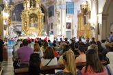 La iglesia de Las Claras de Murcia se llen anoche para orar por las vocaciones
