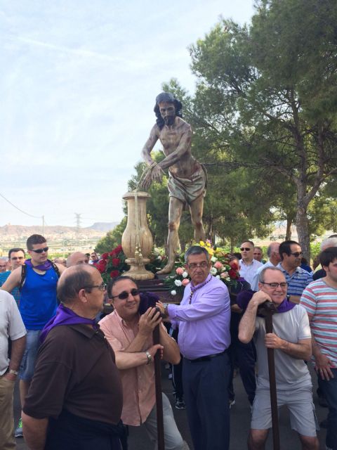 El Cristo Amarrado a la Columna ya descansa en su casa, el Monasterio de Santa Ana - 1, Foto 1