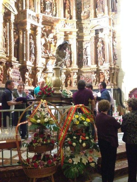 El Cristo Amarrado a la Columna ya descansa en su casa, el Monasterio de Santa Ana - 3, Foto 3