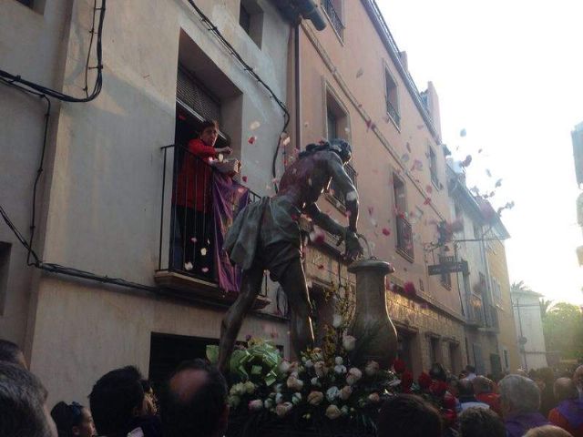 El Cristo Amarrado a la Columna ya descansa en su casa, el Monasterio de Santa Ana - 4, Foto 4