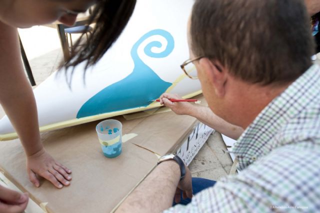 APICES cubre de luz el zapato gigante en blanco de Shoepping - 4, Foto 4