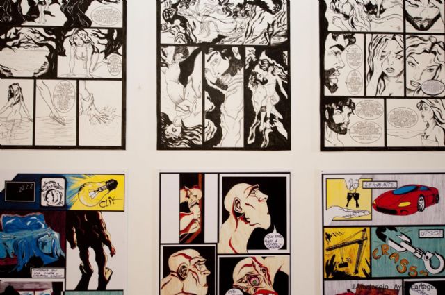 El cómic y el dise&ntilde;o artesanal protagonizan la muestra de los alumnos de la UP - 2, Foto 2