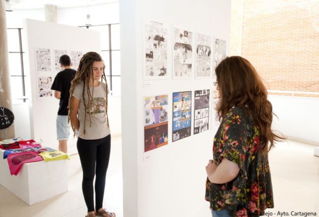 El cómic y el dise&ntilde;o artesanal protagonizan la muestra de los alumnos de la UP - 3, Foto 3