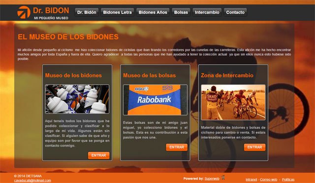 Descubre la coleccin de bidones de Dr. Bidn en su nueva web, Foto 1