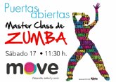 Master class de Zumba el prximo sbado en move