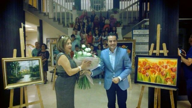 El Ayuntamiento se convierte en sala de exposiciones y acoge una muestra de jóvenes artistas locales - 1, Foto 1