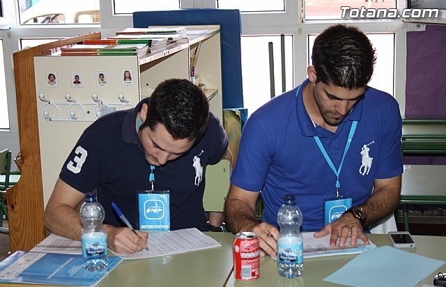 El Partido Popular tendrá 39 interventores y 30 apoderados en los colegios electorales de Totana para las elecciones del 25 de mayo, Foto 1