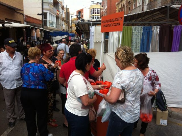 El Ayuntamiento de La Unión amplia el servicio de recogida de aceite usado de cocina - 1, Foto 1