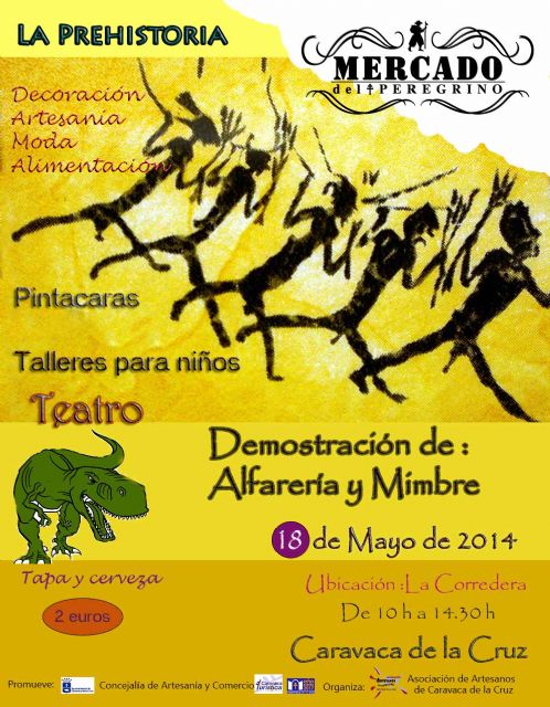 El Mercado del Peregrino regresa a La Corredera con una temática centrada en la Prehistoria - 1, Foto 1